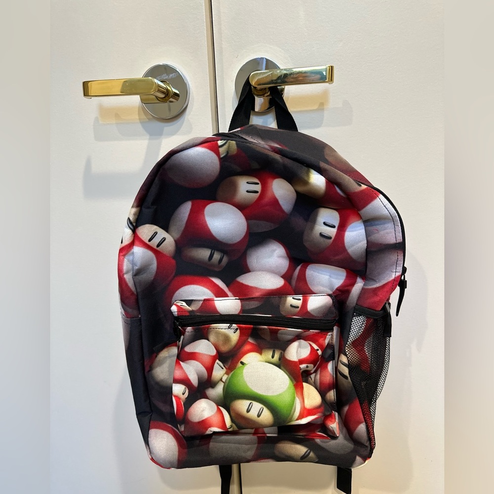 BRAND NEW TOAD BACKPACK - super Mario collection. Never been worn before.